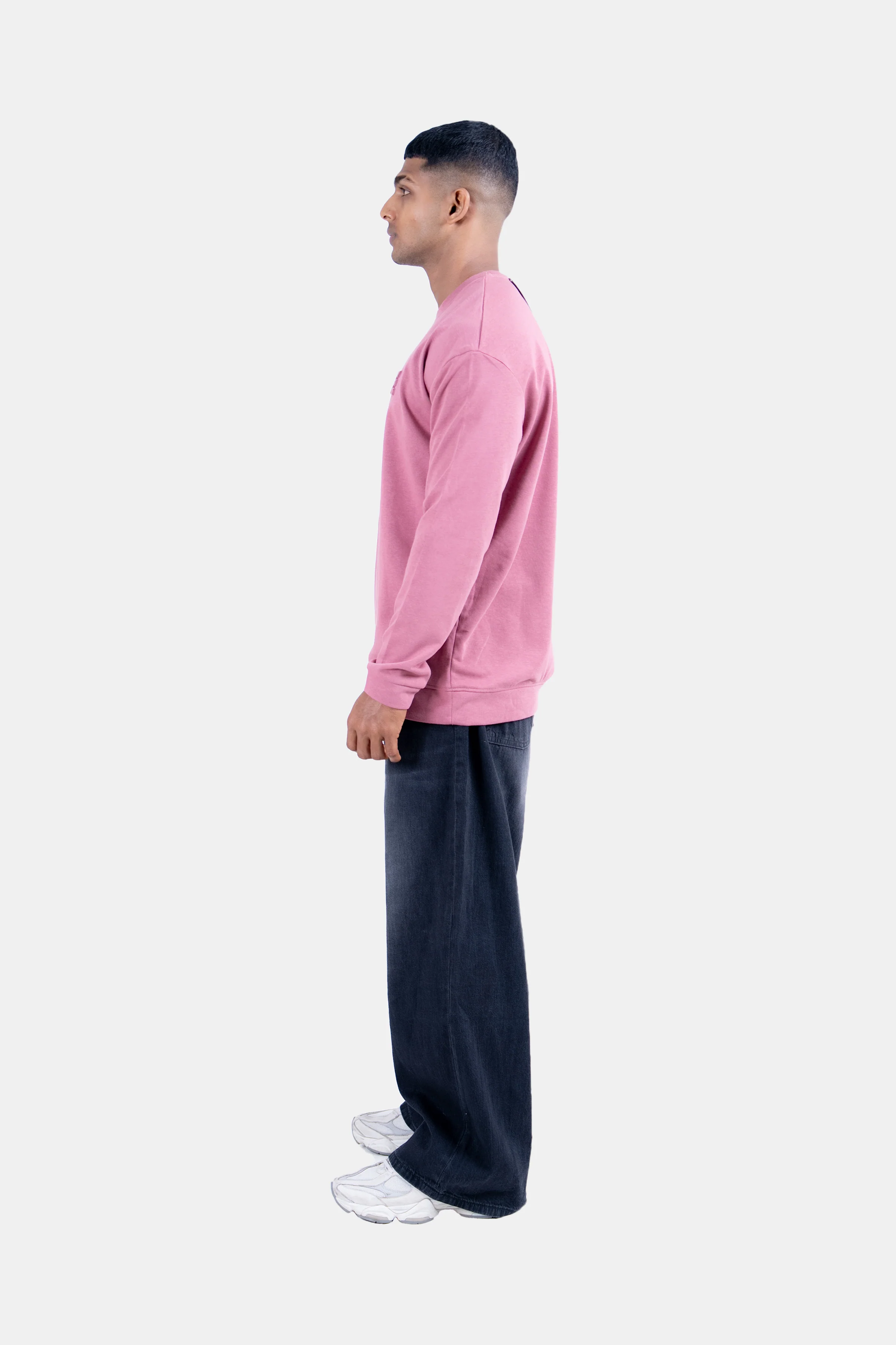 Hustle Men's Long- Sleeve T-Shirt-Everyday Casual - Image 3