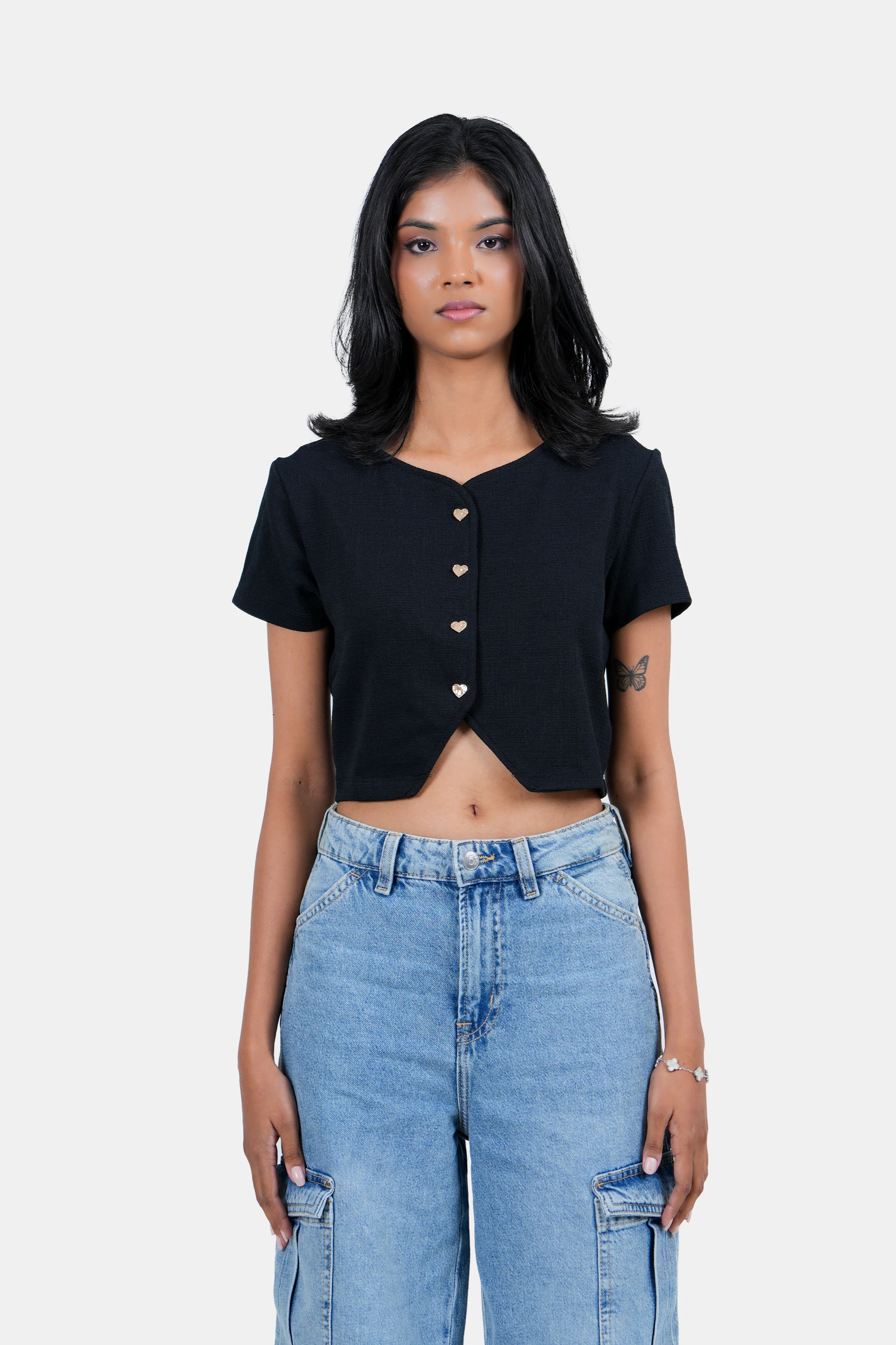 Modano Women's Crop Top - Casual Wear - Image 3