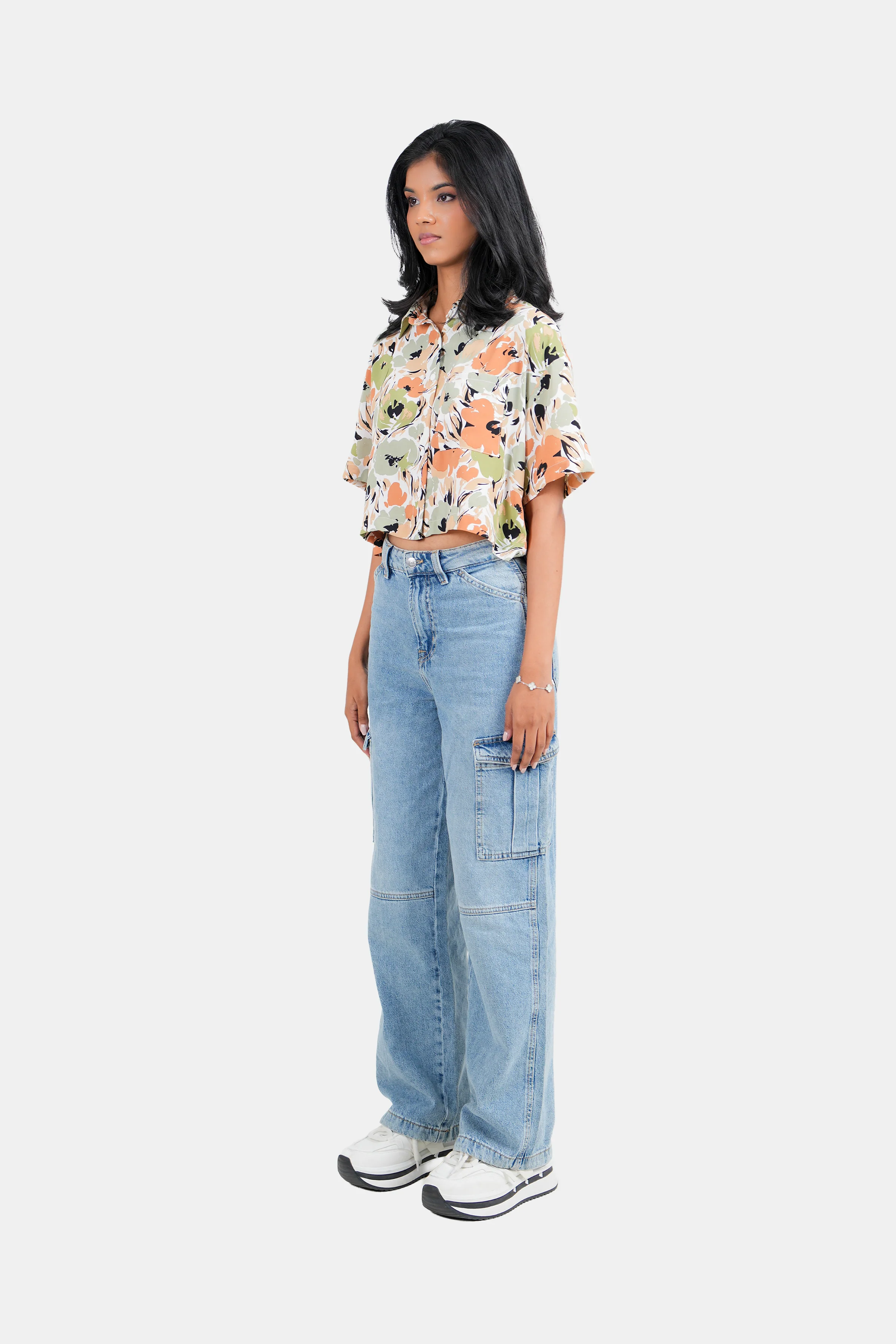 Modano  Women's Crop Shirt - Casual Wear - Image 5