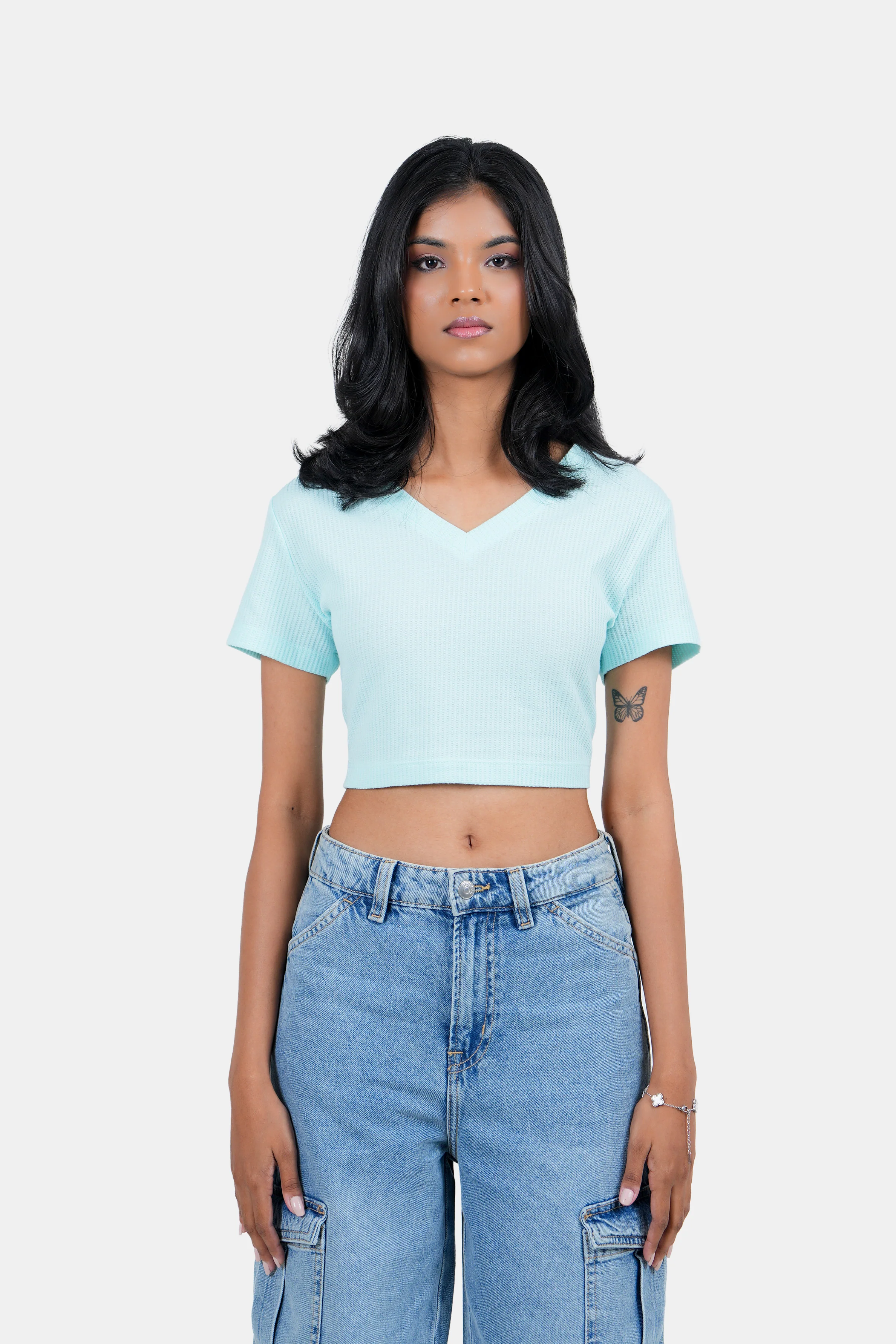 Modano Women's Crop Top - Casual Wear - Image 3